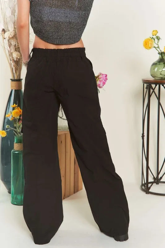ADORA LOW RISE CASUAL CARGO PANTS